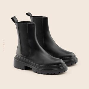 Maguire Corticella Black Leather Boots